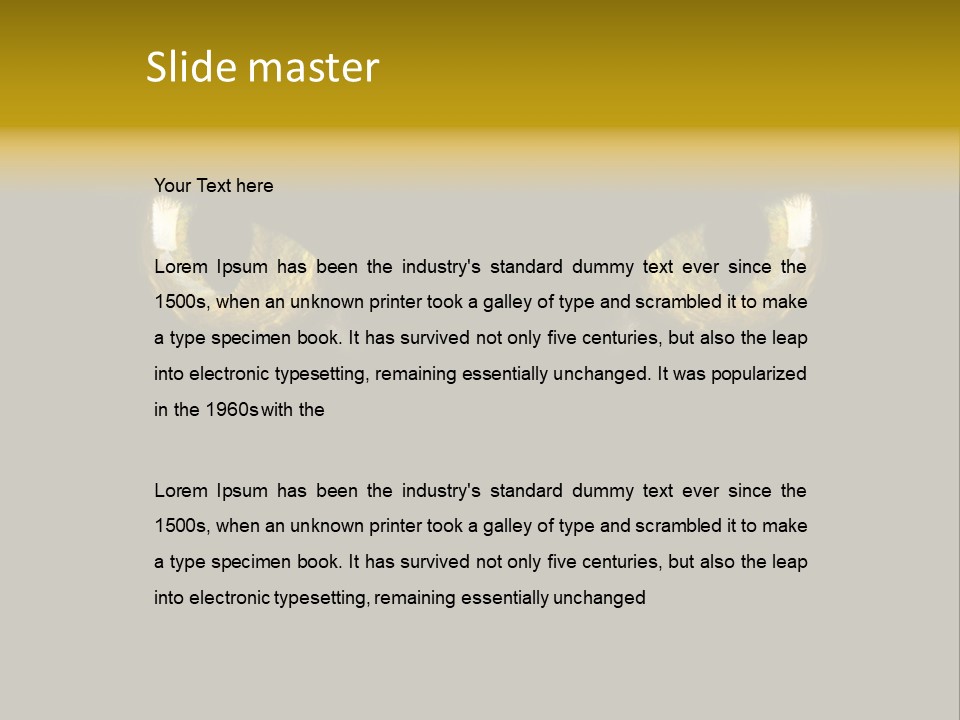 Watch Look Frightening PowerPoint Template