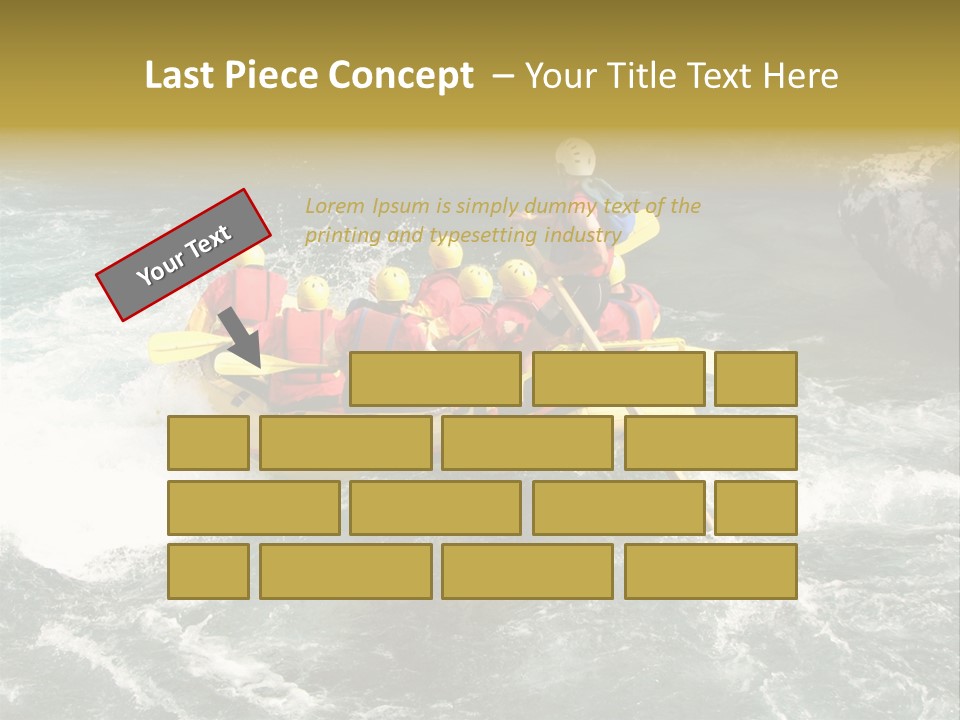 Team Man Wet PowerPoint Template