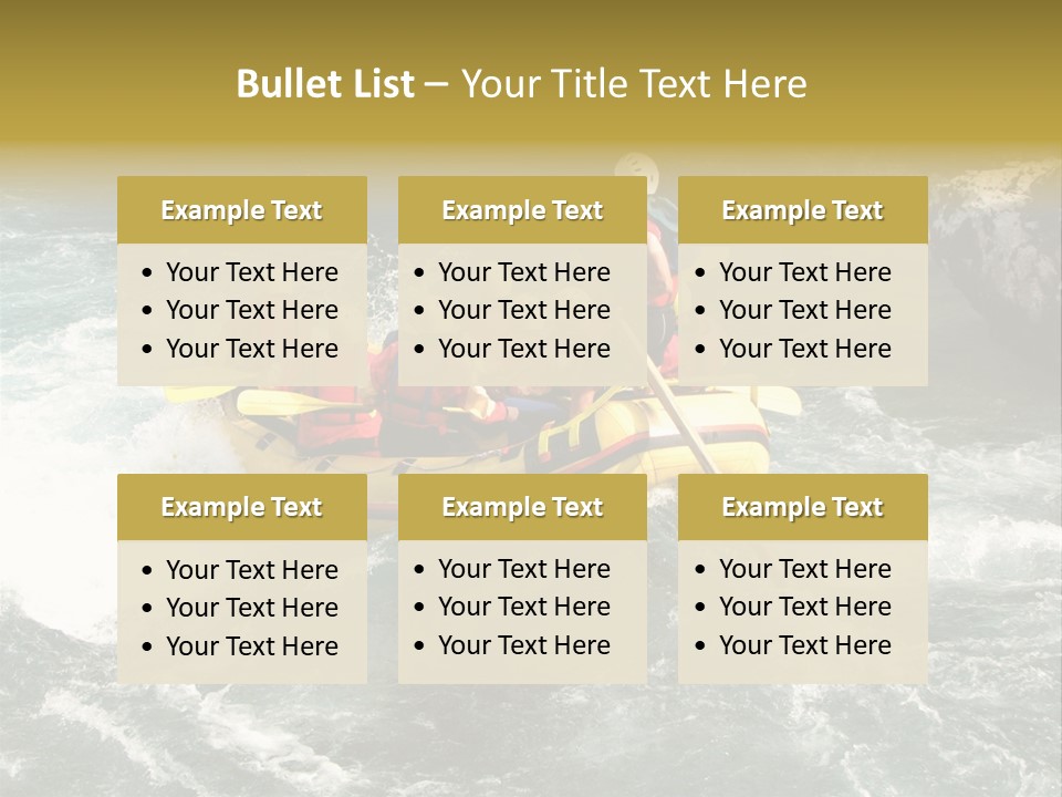 Team Man Wet PowerPoint Template