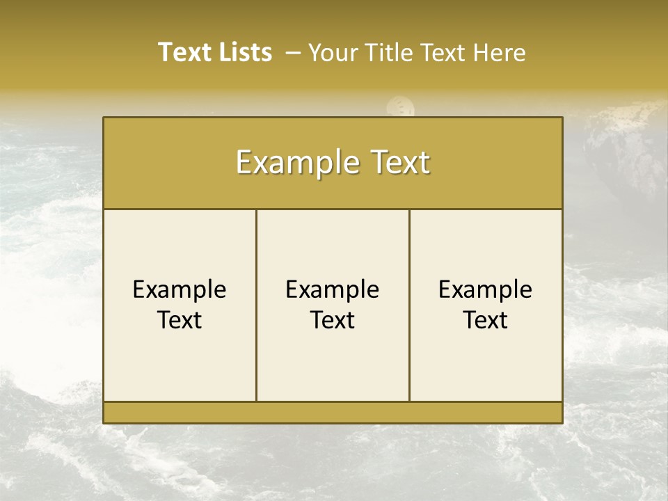 Team Man Wet PowerPoint Template