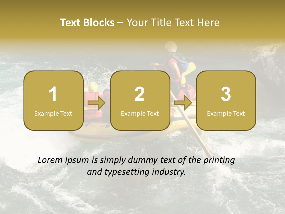 Team Man Wet PowerPoint Template