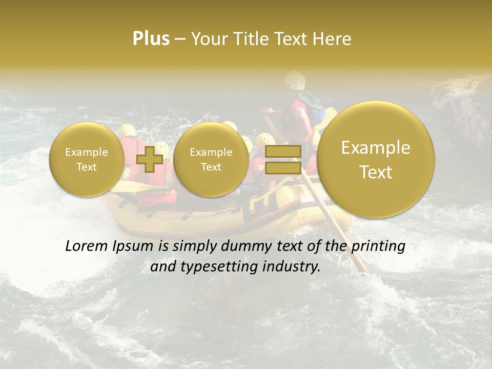Team Man Wet PowerPoint Template