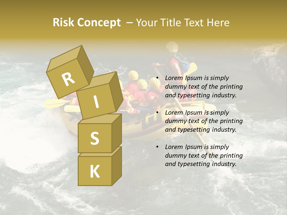 Team Man Wet PowerPoint Template