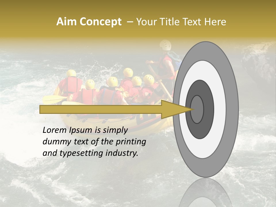 Team Man Wet PowerPoint Template