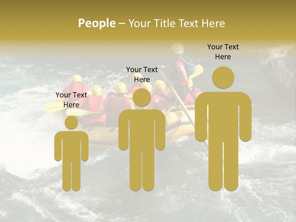 Team Man Wet PowerPoint Template