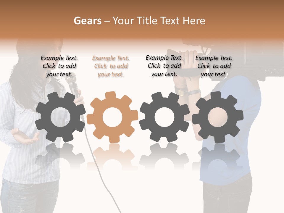 Entertainment Isolated Cinema PowerPoint Template