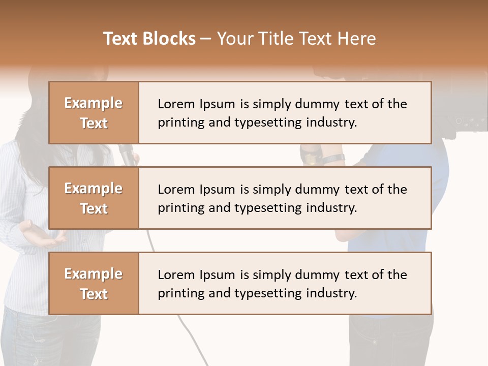 Entertainment Isolated Cinema PowerPoint Template