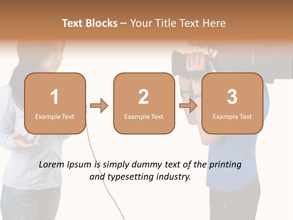 Entertainment Isolated Cinema PowerPoint Template