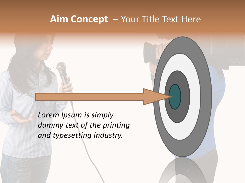 Entertainment Isolated Cinema PowerPoint Template