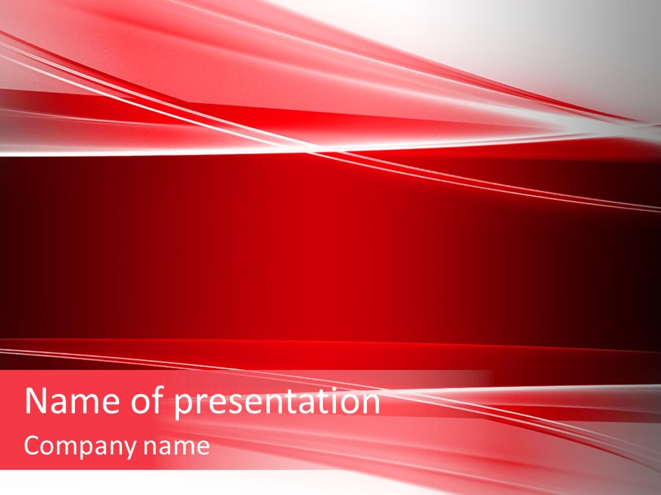 Render Background Chaos PowerPoint Template