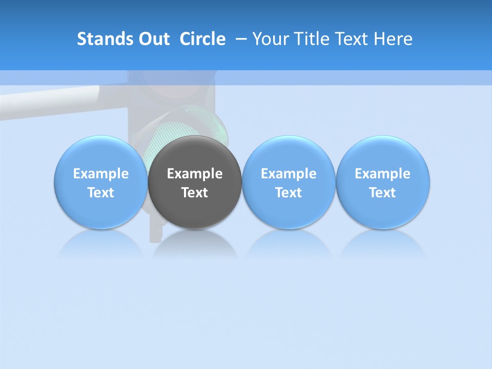 Carrefour Turning Token PowerPoint Template