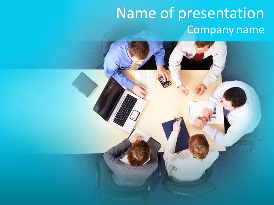 Employee Team Debate PowerPoint Template