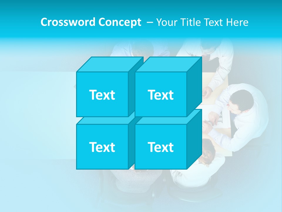 Employee Team Debate PowerPoint Template