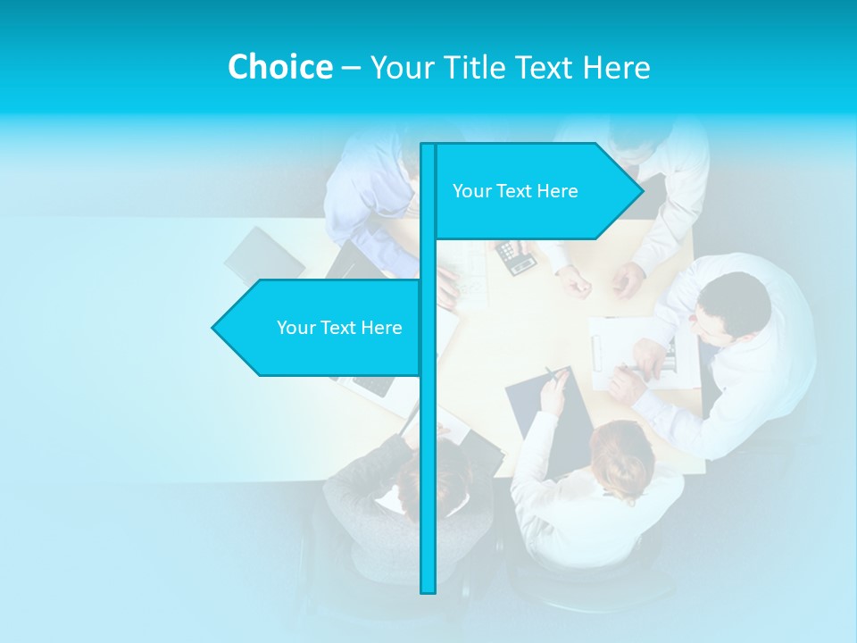 Employee Team Debate PowerPoint Template