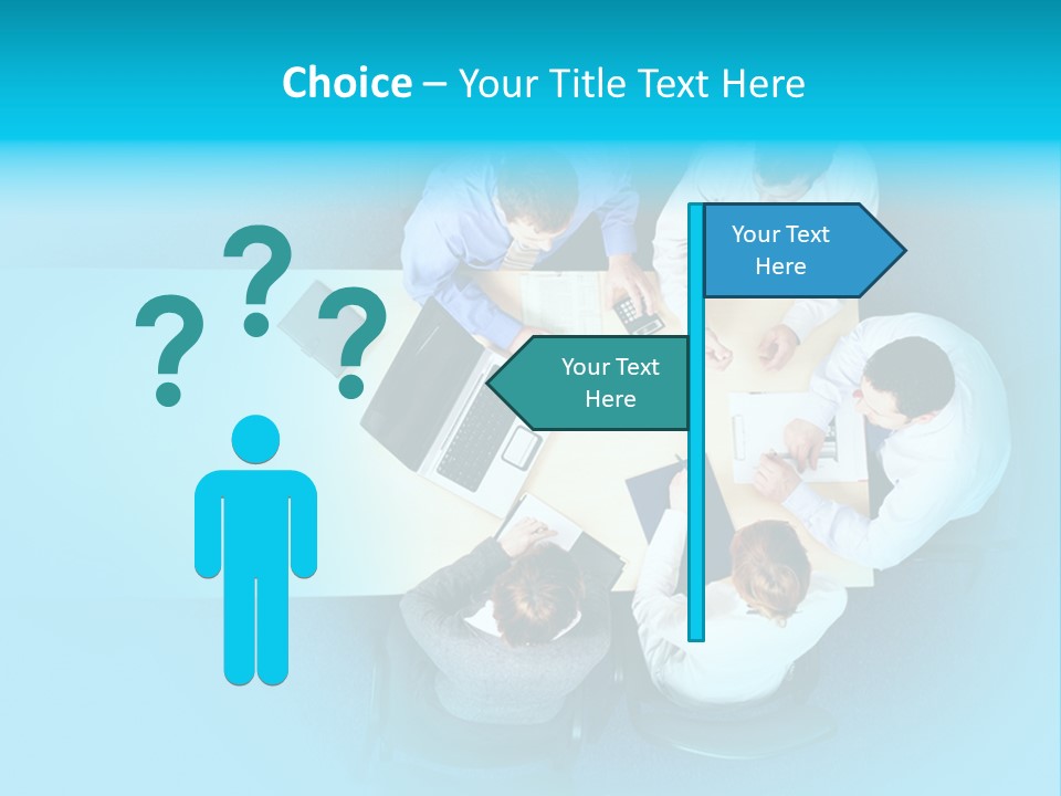 Employee Team Debate PowerPoint Template