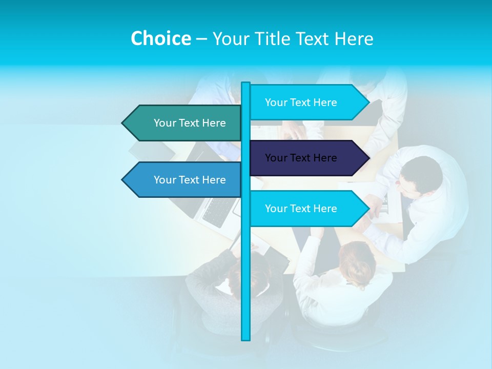Employee Team Debate PowerPoint Template