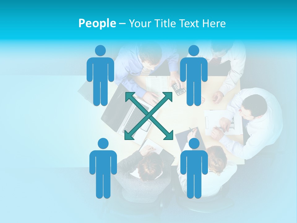 Employee Team Debate PowerPoint Template