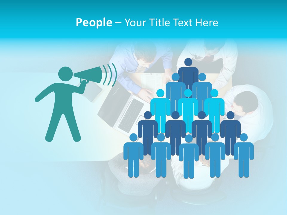 Employee Team Debate PowerPoint Template