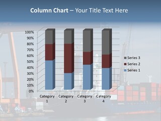 Export Dock Sail PowerPoint Template