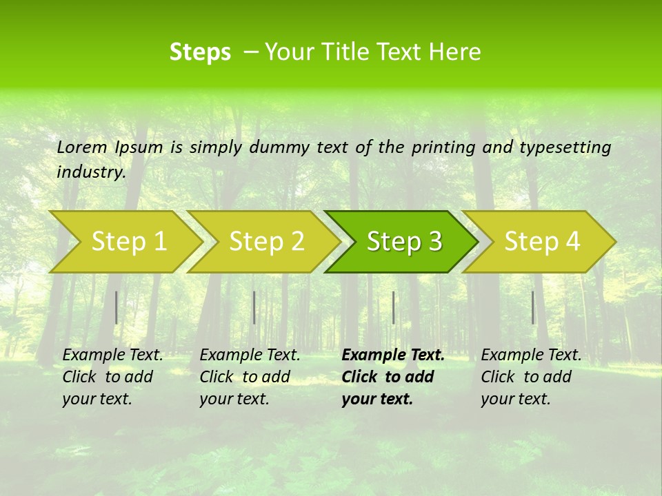 Bright Early Beautiful PowerPoint Template