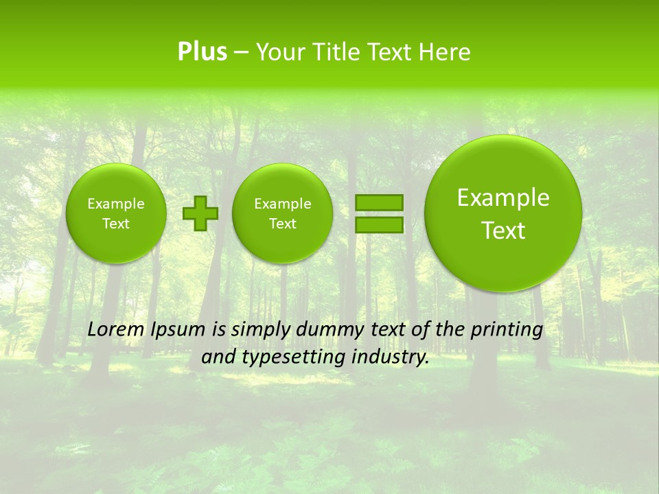 Bright Early Beautiful PowerPoint Template