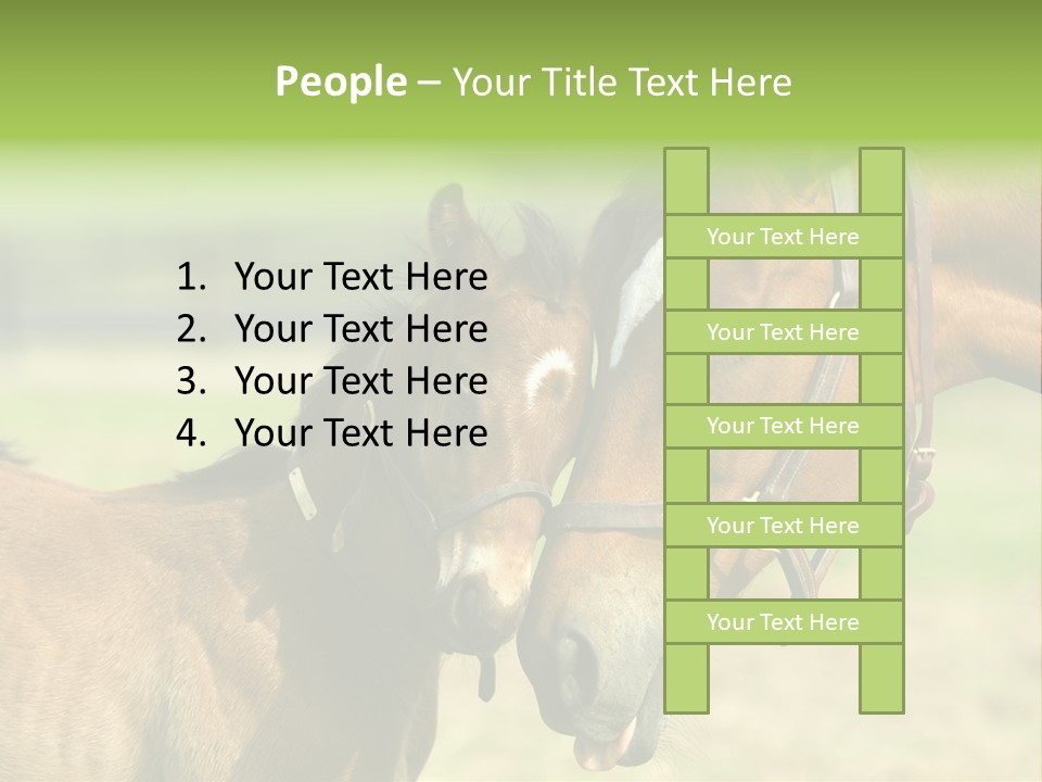 Captured Snuggle Spontanious PowerPoint Template