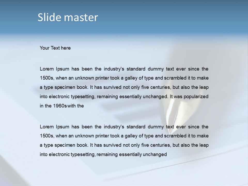 Data Return Analysis PowerPoint Template
