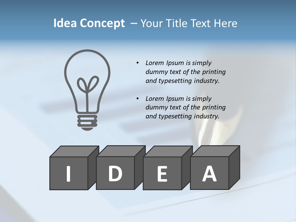 Data Return Analysis PowerPoint Template