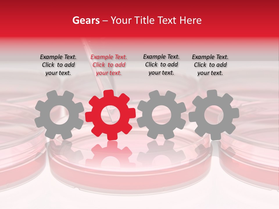 Research Petri Biotechnology PowerPoint Template