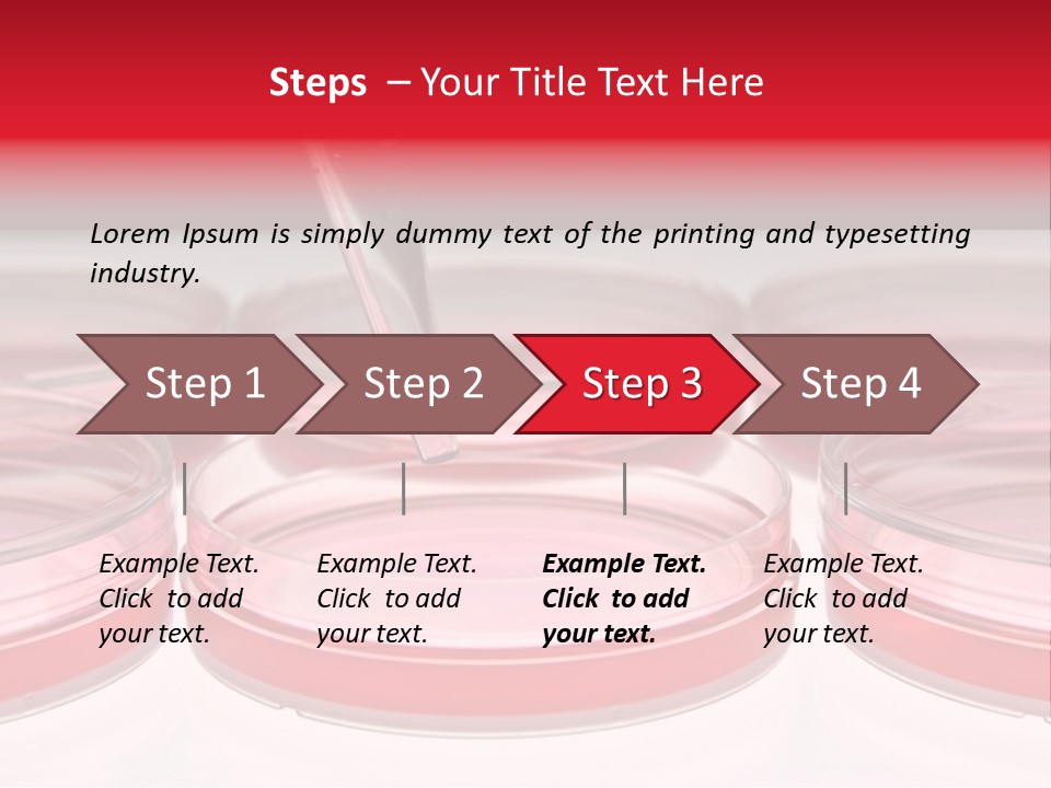 Research Petri Biotechnology PowerPoint Template