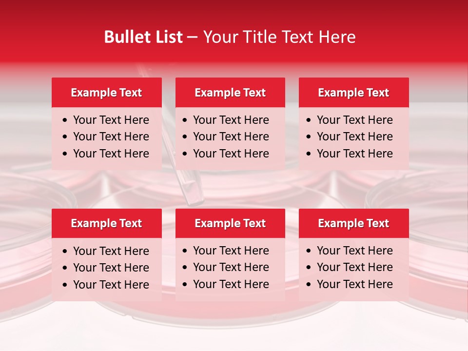 Research Petri Biotechnology PowerPoint Template