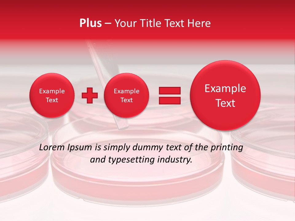 Research Petri Biotechnology PowerPoint Template