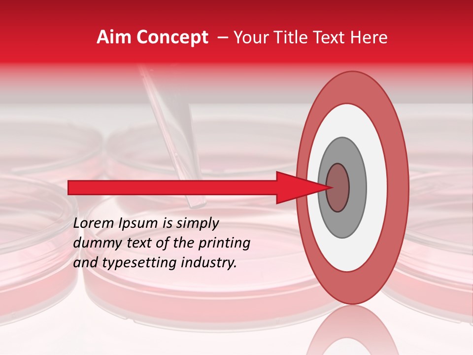 Research Petri Biotechnology PowerPoint Template
