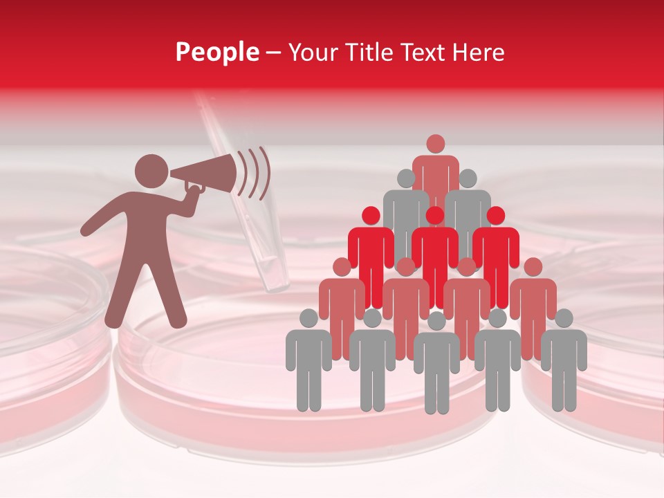 Research Petri Biotechnology PowerPoint Template