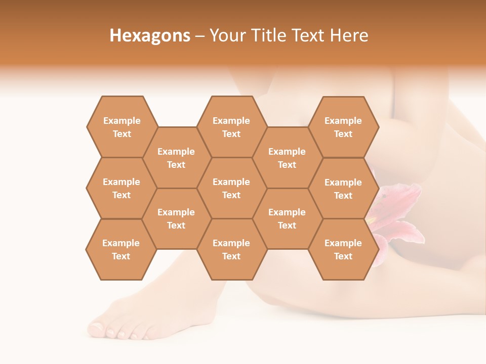 Shaving Lily Flower PowerPoint Template