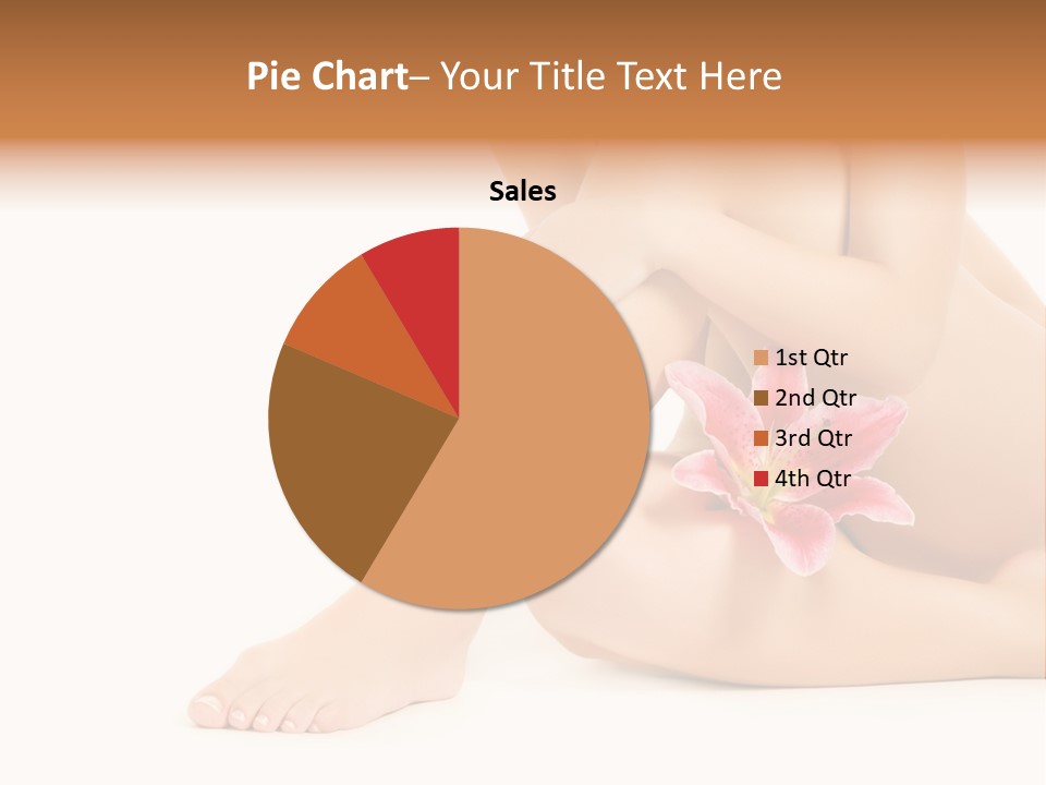 Shaving Lily Flower PowerPoint Template