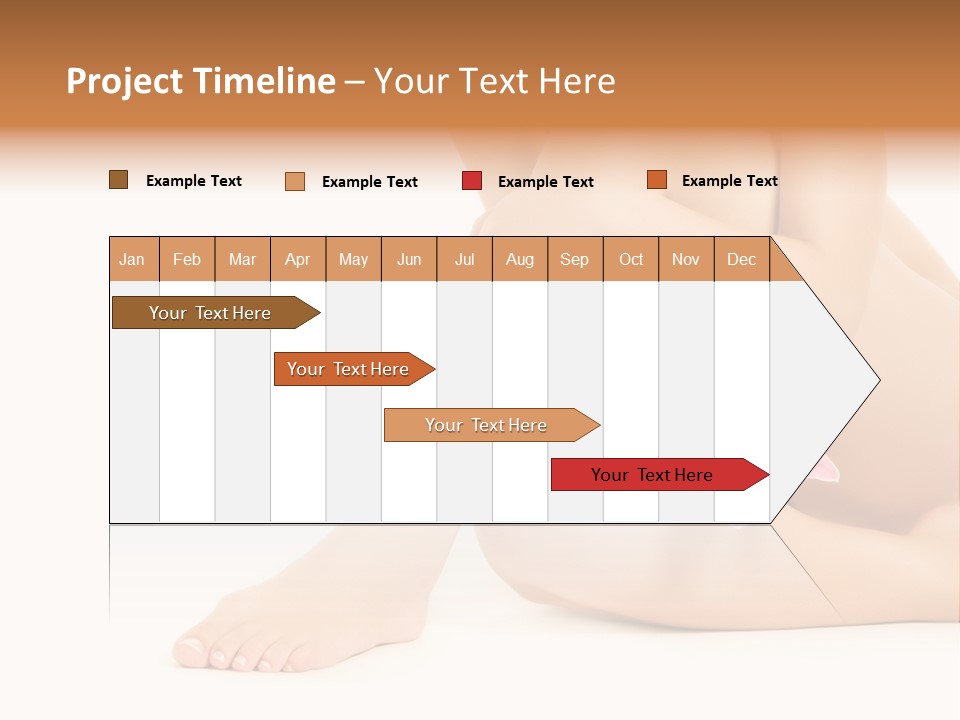 Shaving Lily Flower PowerPoint Template