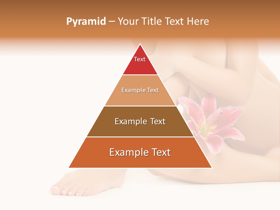 Shaving Lily Flower PowerPoint Template