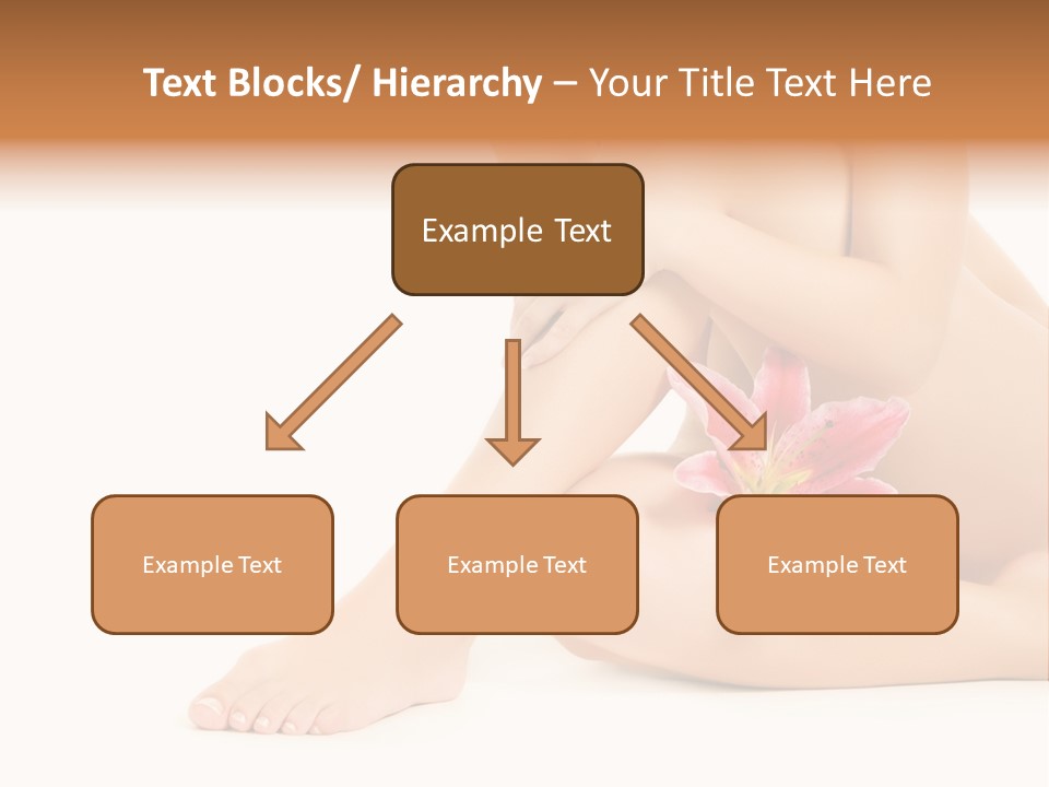 Shaving Lily Flower PowerPoint Template