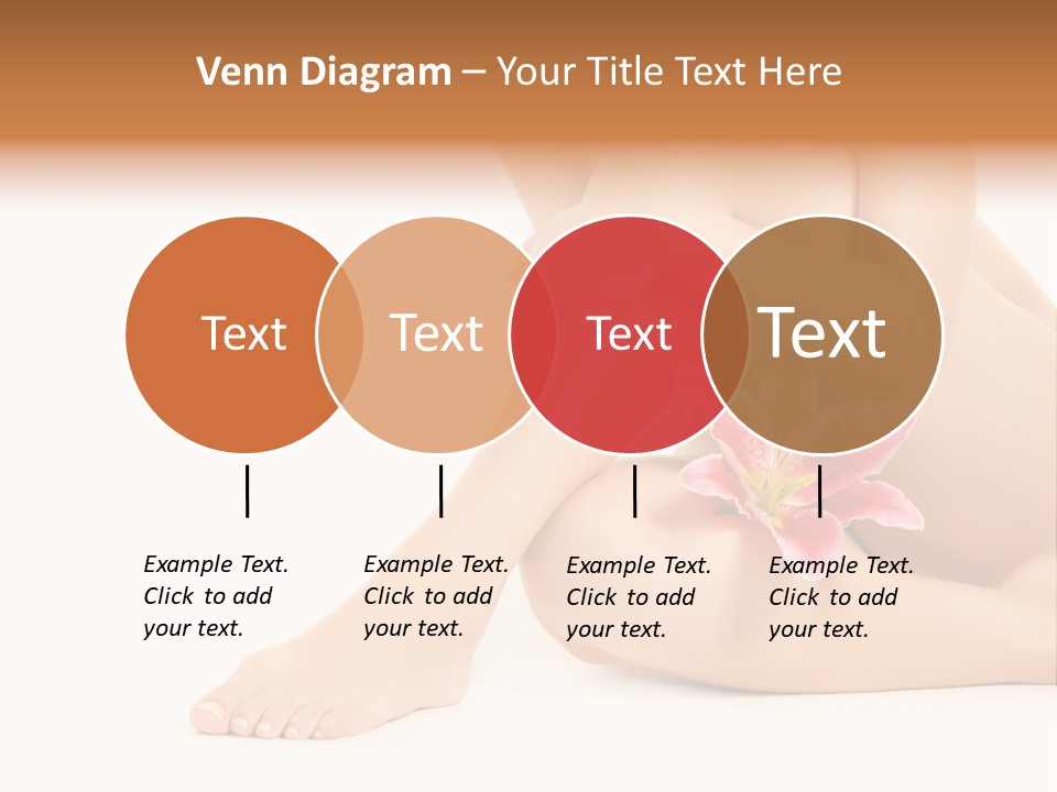 Shaving Lily Flower PowerPoint Template