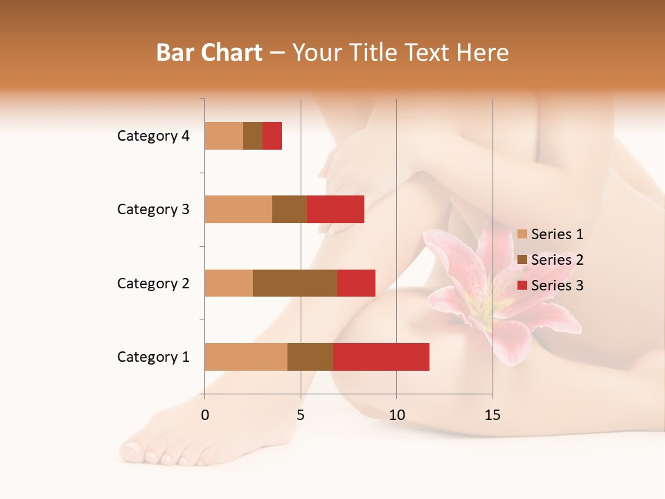 Shaving Lily Flower PowerPoint Template