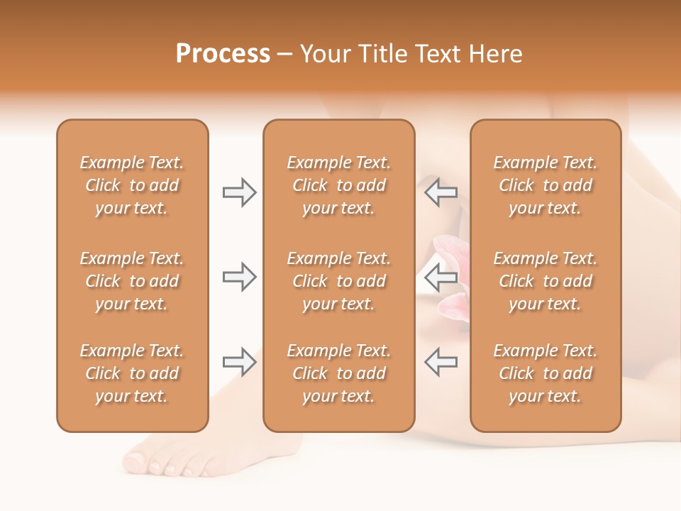 Shaving Lily Flower PowerPoint Template