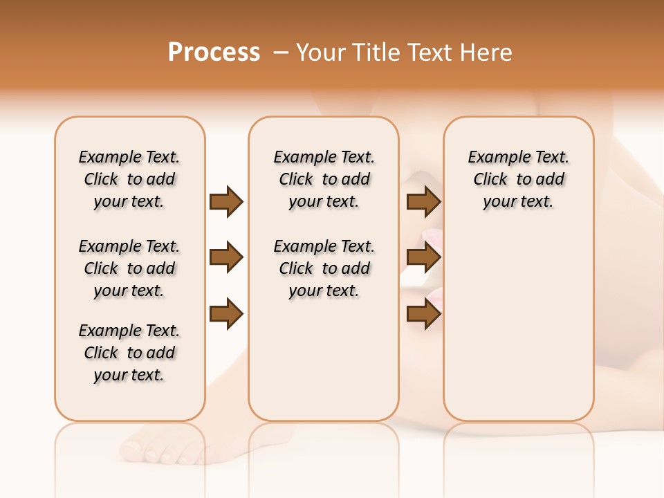 Shaving Lily Flower PowerPoint Template