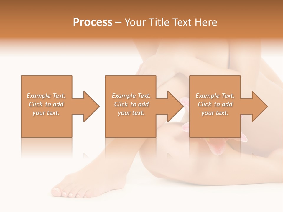 Shaving Lily Flower PowerPoint Template