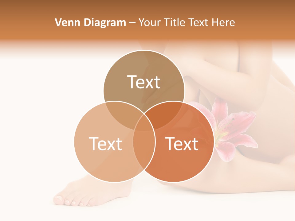 Shaving Lily Flower PowerPoint Template