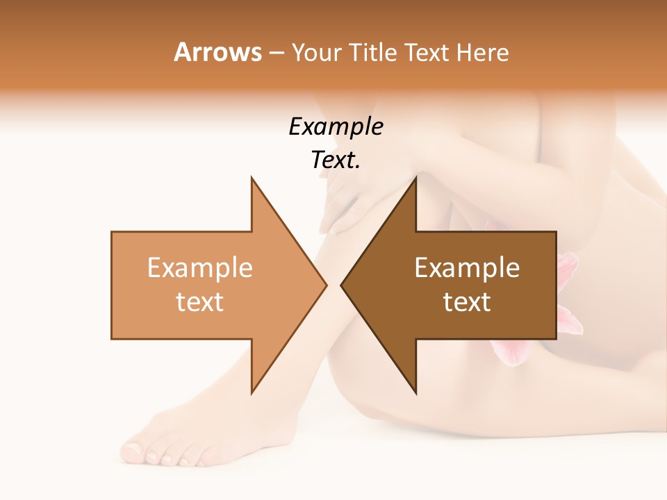 Shaving Lily Flower PowerPoint Template