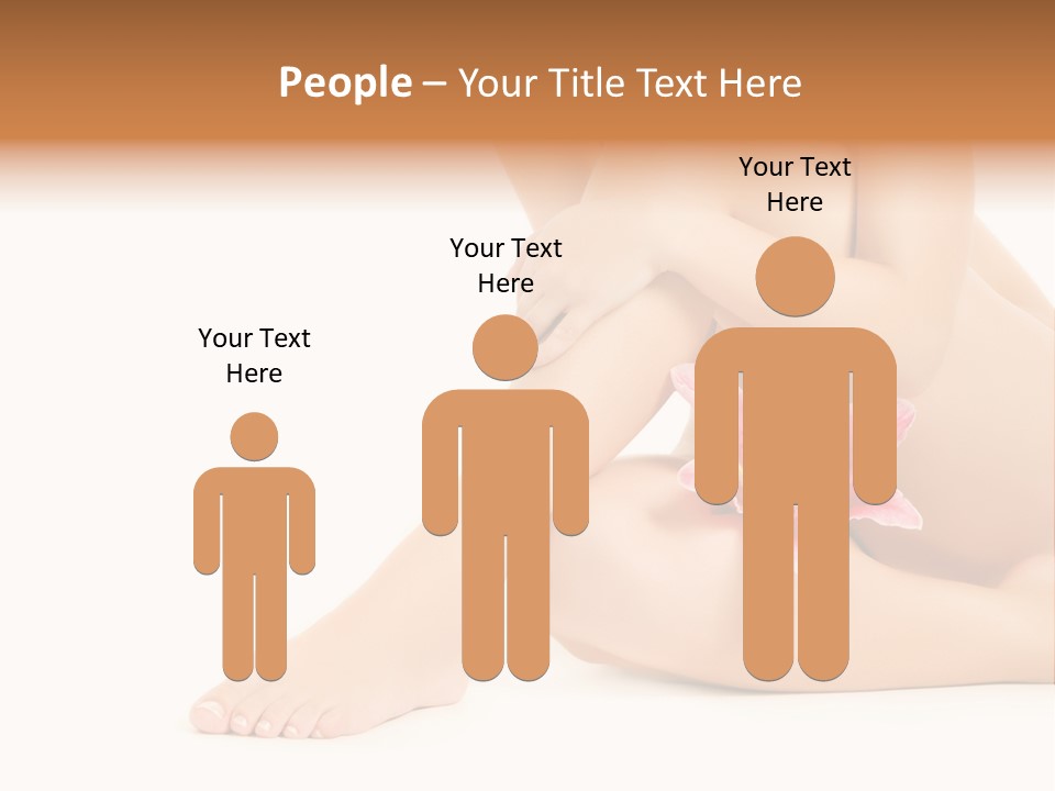 Shaving Lily Flower PowerPoint Template