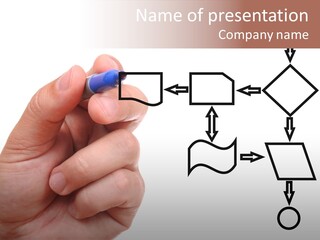 Show Seminar Pen PowerPoint Template