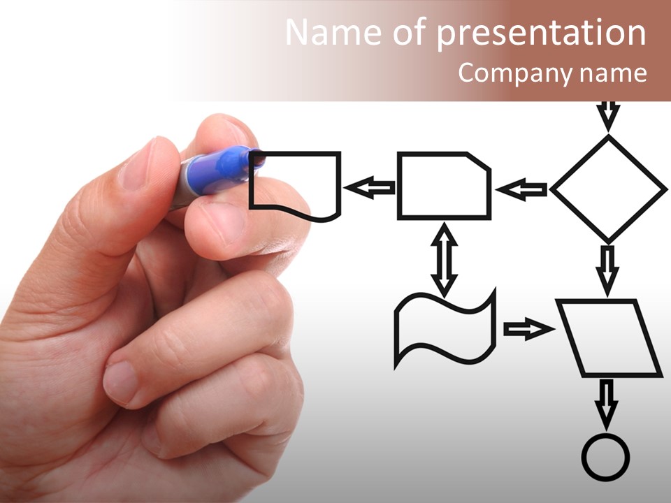 Show Seminar Pen PowerPoint Template