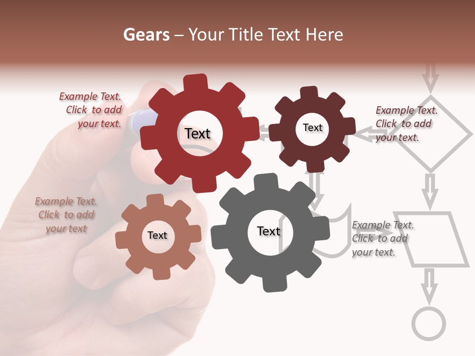 Show Seminar Pen PowerPoint Template